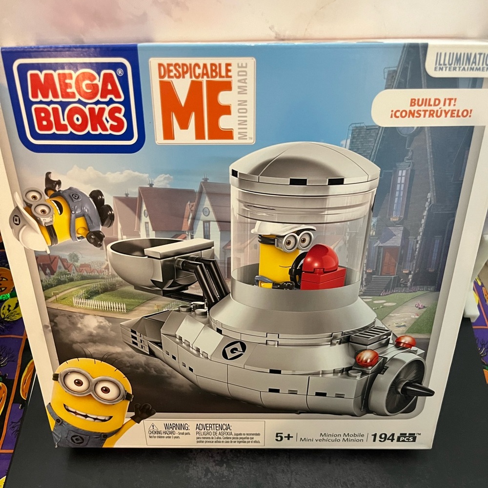Mega Bloks Minion Mobile Building Set